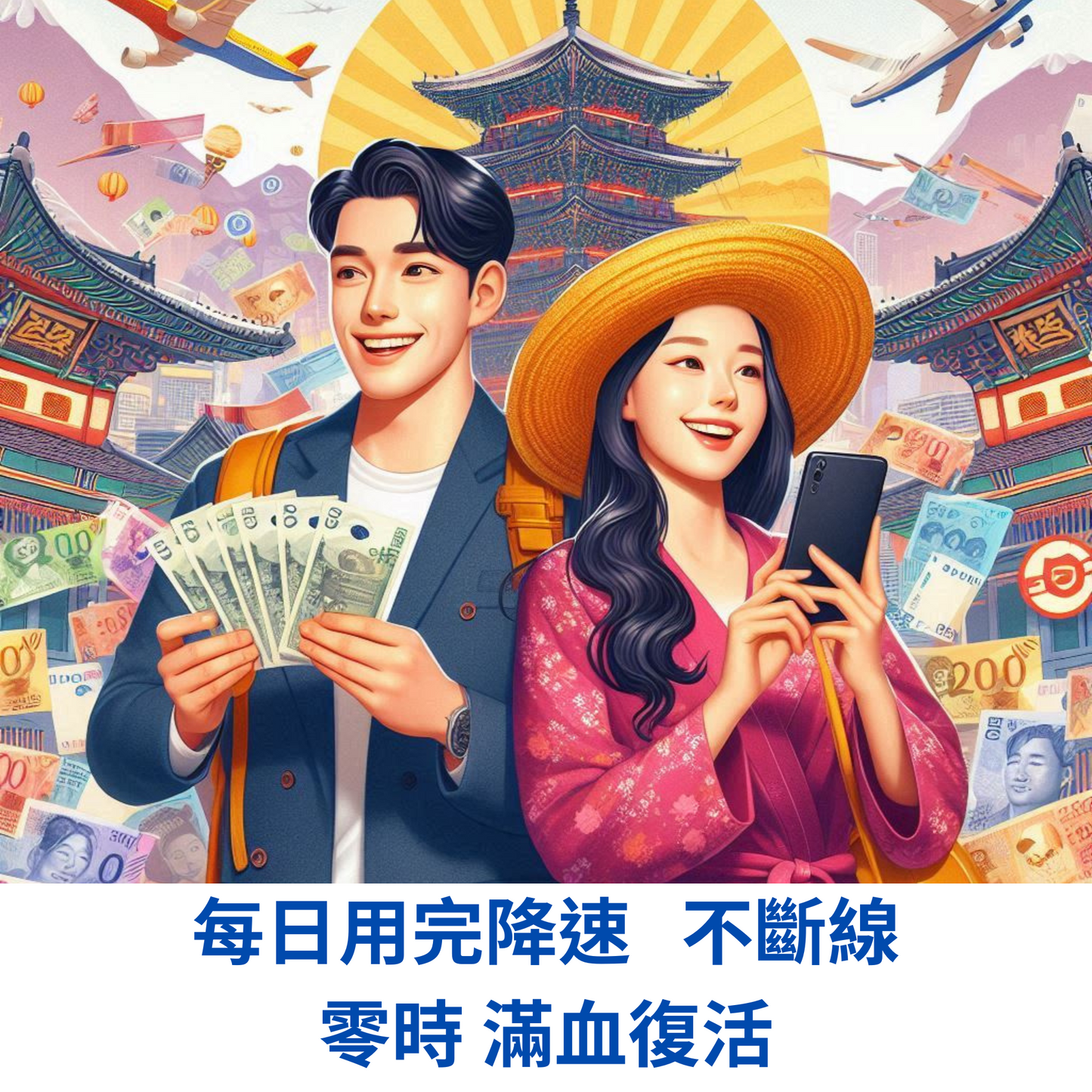 韓國 eSIM 日更卡