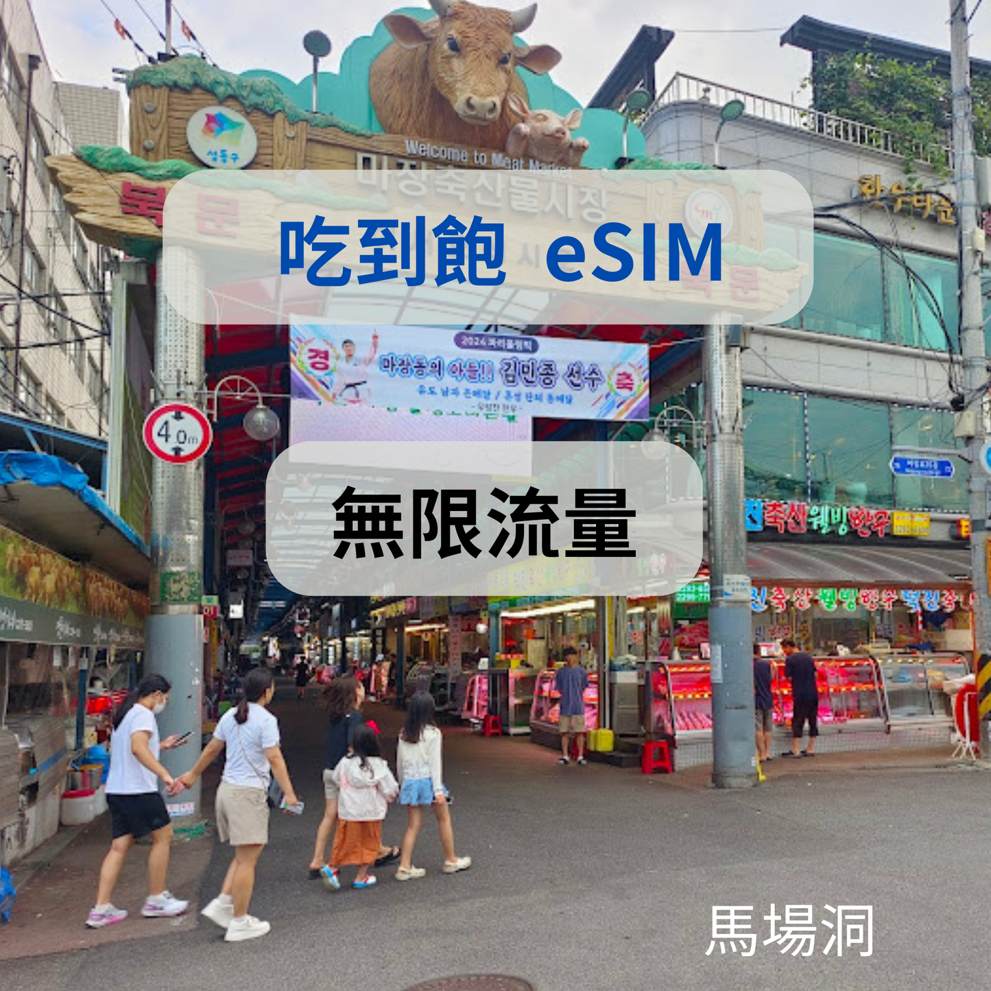 韓國 eSIM 暢享 吃到飽