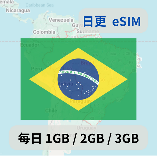 巴西 日更  eSIM